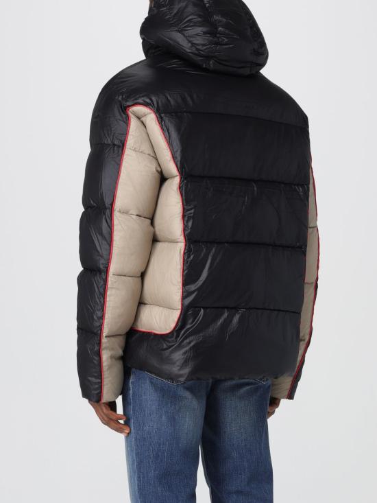 25FW 디젤 숏패딩 A144050DBCH 9XX Black - DIESEL