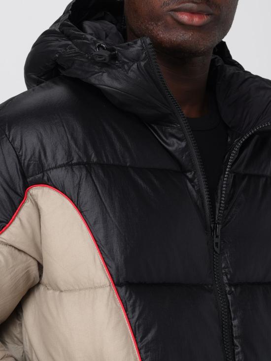 25FW 디젤 숏패딩 A144050DBCH 9XX Black - DIESEL