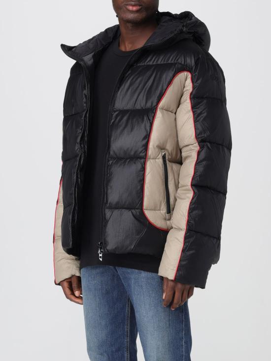 25FW 디젤 숏패딩 A144050DBCH 9XX Black - DIESEL