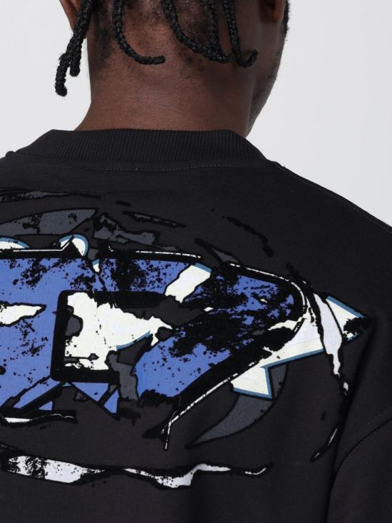 25FW 디젤 긴팔 티셔츠 A189640HYAT 9XX Black - DIESEL