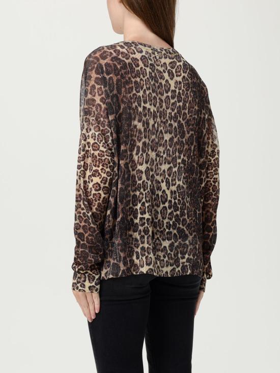 25FW 리우조 스웨터 MF5368MA71N N9851 Brown - LIU JO