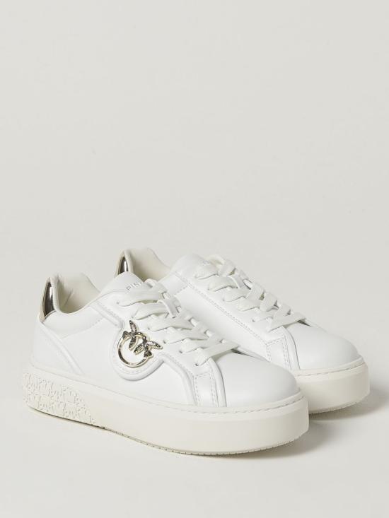 25FW 핑코 뮬/슬리퍼 SS0041P087 Z1B White - PINKO