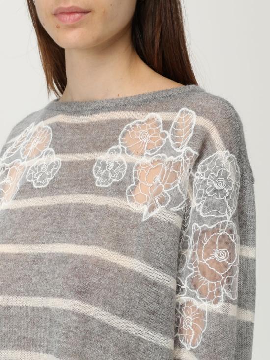 25FW 트윈셋 스웨터 252TP3252 12756 Grey - TWINSET