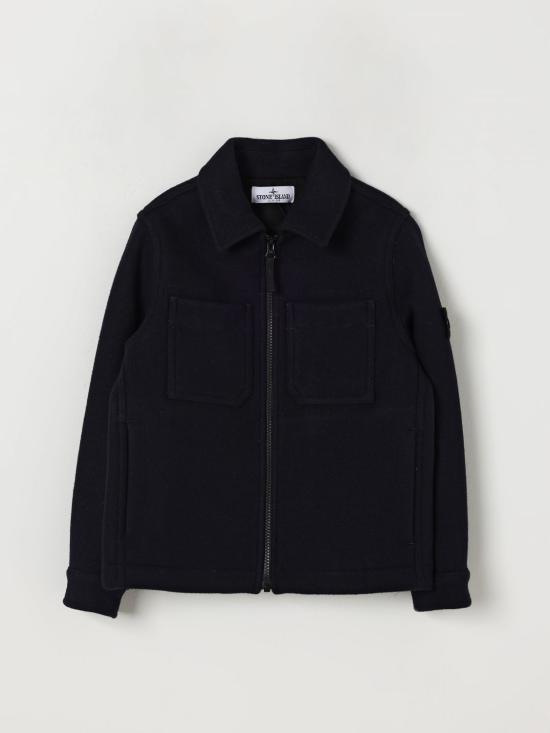 25FW [키즈] 스톤 아일랜드 코트 4100014S0206 V0020 Blue