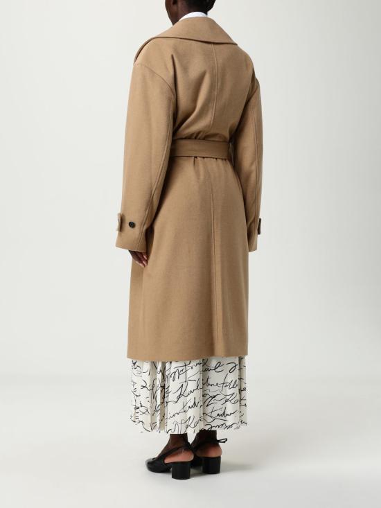 25FW 칼라거펠트 코트 A3W15010 1LG Camel - KARL LAGERFELD