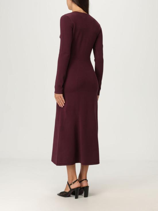 25FW 트윈셋 롱 원피스 252TP3140 05609 Burgundy - TWINSET