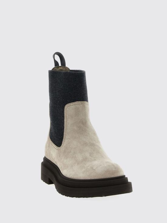 25FW 브루넬로 쿠치넬리 부츠 MZSFG3034 C5859 Beige - BRUNELLO CUCINELLI