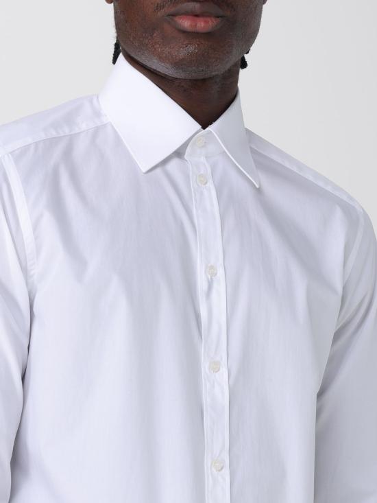 25FW 돌체앤가바나 긴팔 셔츠 G5MM4TFU5T9 W0800 White - DOLCE & GABBANA