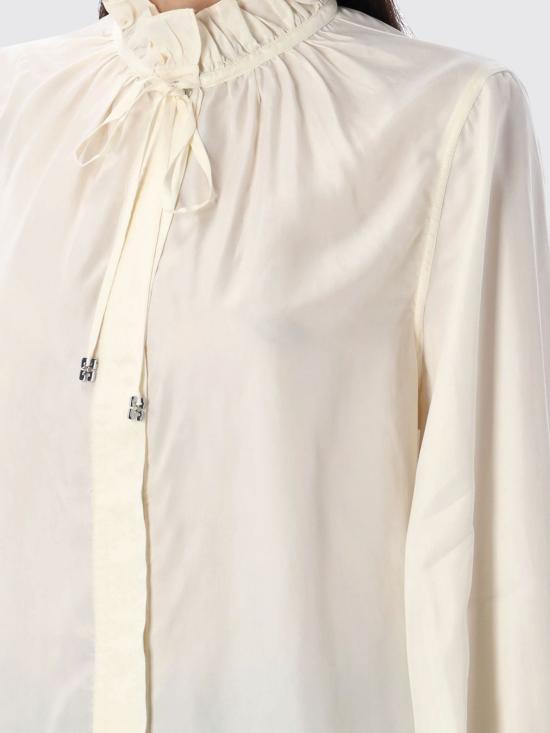 25FW 가니 셔츠 W0928 135 White - GANNI