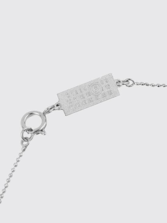 25FW MM6 메종마르지엘라 보석 SM6UU0084P7355 951 Silver - MM6 MAISON MARGIELA
