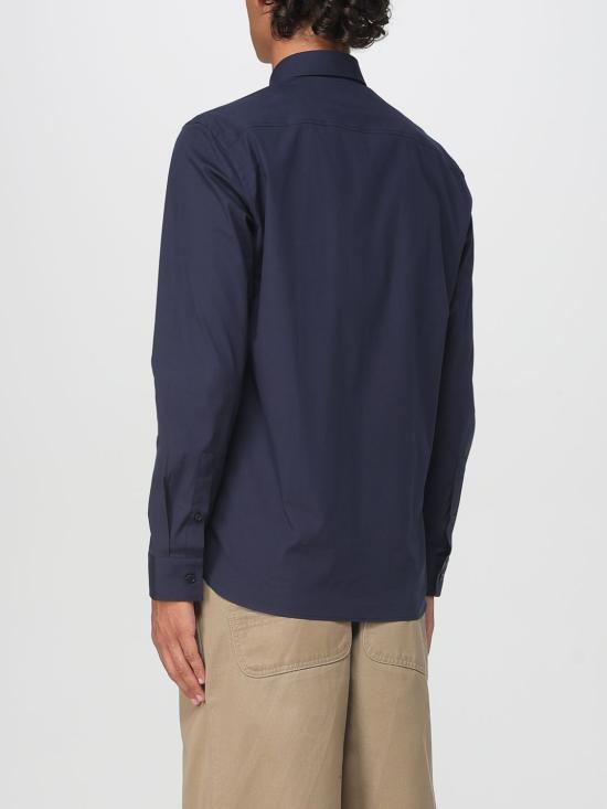 25FW 버버리 스트레치 코튼 셔츠  8071800 Navy - BURBERRY