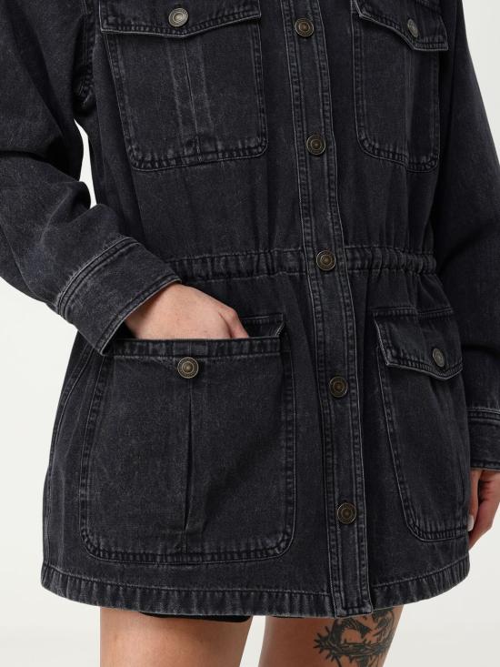 25FW 이자벨마랑에뚜왈 자켓 VE0527FAB1H04E 01VB Black - ISABEL MARANT ETOILE