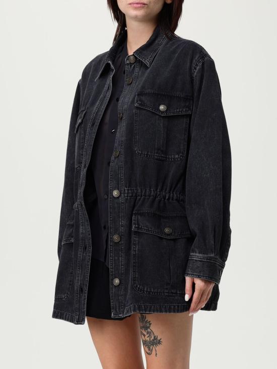 25FW 이자벨마랑에뚜왈 자켓 VE0527FAB1H04E 01VB Black - ISABEL MARANT ETOILE