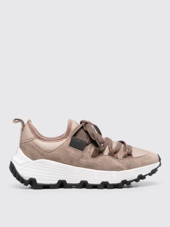 25FW 브루넬로 쿠치넬리 뮬/슬리퍼 MZSFG2444 C5859 Brown