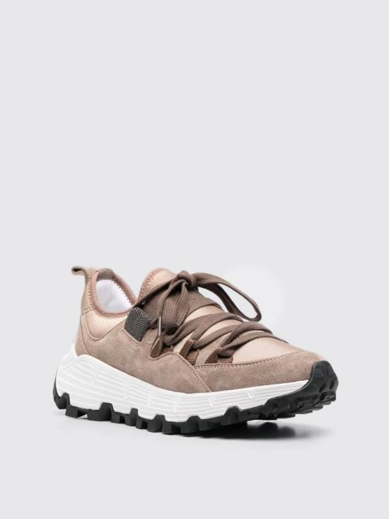 25FW 브루넬로 쿠치넬리 뮬/슬리퍼 MZSFG2444 C5859 Brown - BRUNELLO CUCINELLI