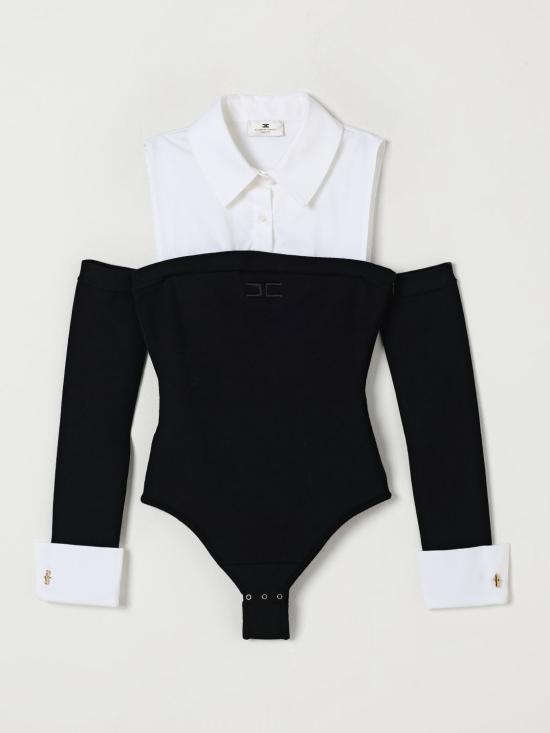 25FW 엘리자베타프랜치 민소매 티셔츠 BK74T 222 Black - ELISABETTA FRANCHI