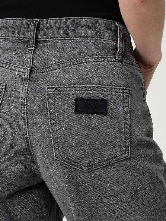 25FW 리우조 데님 팬츠 UF5019D4927 N9935 Black - LIU JO