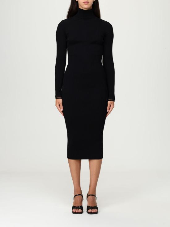 25FW 엘리자베타프랜치 미디 원피스 AM07B 110 Black