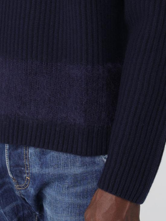 25FW 디스퀘어드2 스웨터 S74HA1547D13150 477 Navy - DSQUARED2