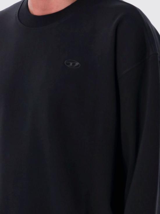 25FW 디젤 긴팔 티셔츠 A186940HYAT 9XX Black - DIESEL