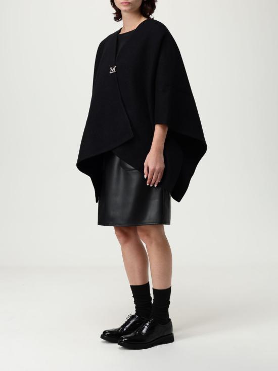 25FW 막스마라 코트 2524546081600 005 Black - MAX MARA