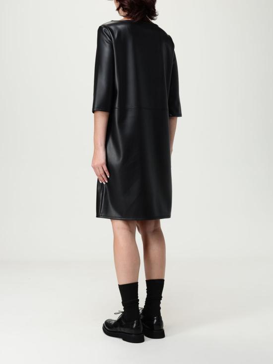 25FW 막스마라 미디 원피스 2526626087600 003 Black - MAX MARA