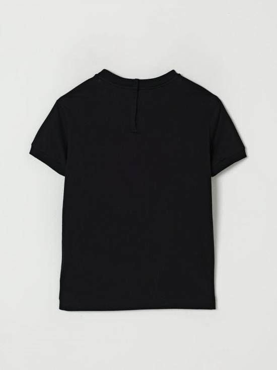 25FW [키즈] 돌체앤가바나 티셔츠 L5JTNJG7PK2 N0000 Black - DOLCE & GABBANA