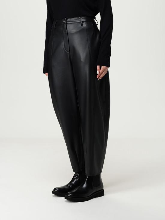 25FW 막스마라 스트레이트 팬츠 2526786067600 003 Black - MAX MARA