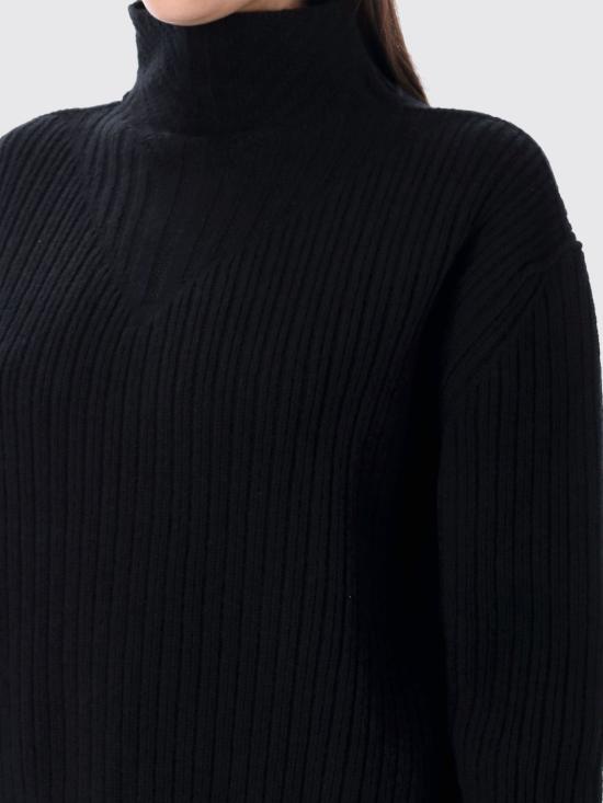 25FW 릭 오웬스 터틀넥 RP02E4648KWV 09 Black - RICK OWENS