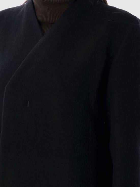 25FW 릭 오웬스 코트 RP02E4902WBD 09 Black - RICK OWENS