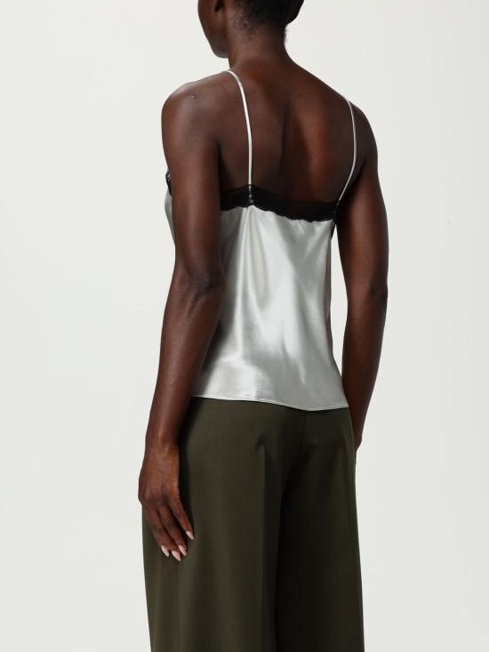 25FW 알베르타 페레티 민소매 티셔츠 08096627 1483 Ice - ALBERTA FERRETTI