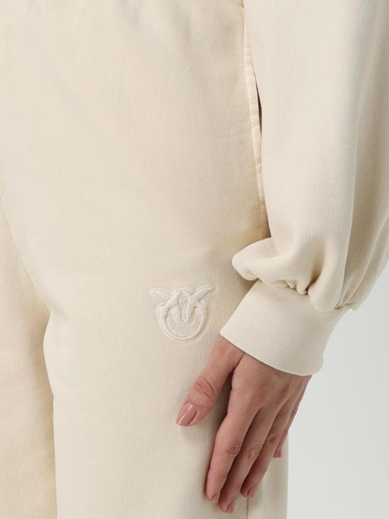 25FW 핑코 트레이닝/조거 팬츠 105508A2RB C03 Cream - PINKO