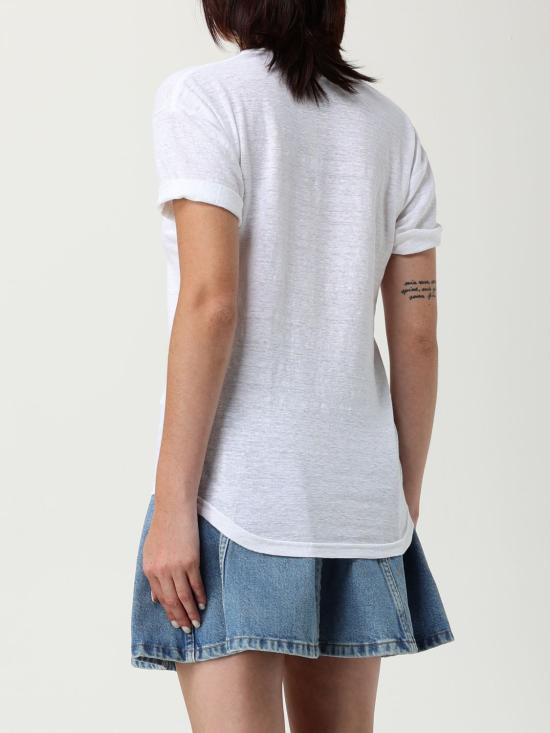 25FW 이자벨마랑에뚜왈 반팔 티셔츠 TS0004FAA1N10E WHPM White - ISABEL MARANT ETOILE