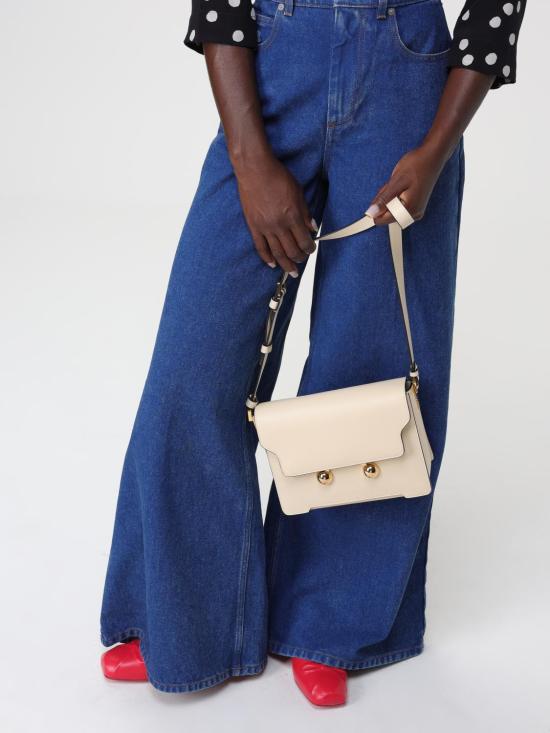 25FW 마르니 크로스백 SBMP0195U0P6948 00W12 Ivory - MARNI