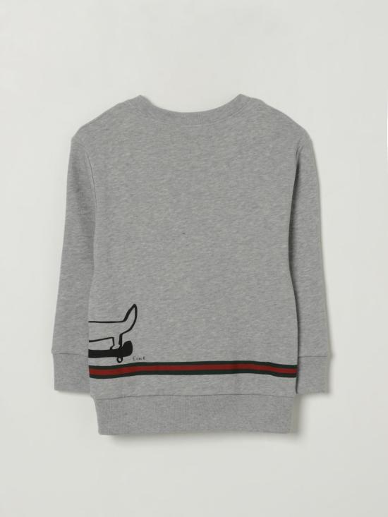 25FW [키즈] 구찌 풀오버 569693XJHCA 1183 Grey - GUCCI