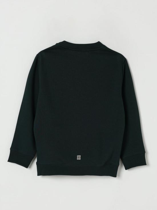 25FW [키즈] 지방시 풀오버 H30937 672 Green - GIVENCHY