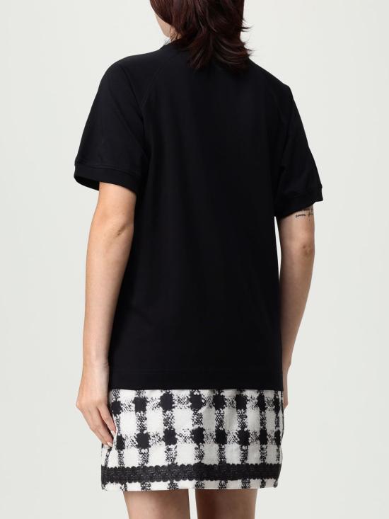 25FW 모스키노 반팔 티셔츠 07255541 1555 Black - MOSCHINO