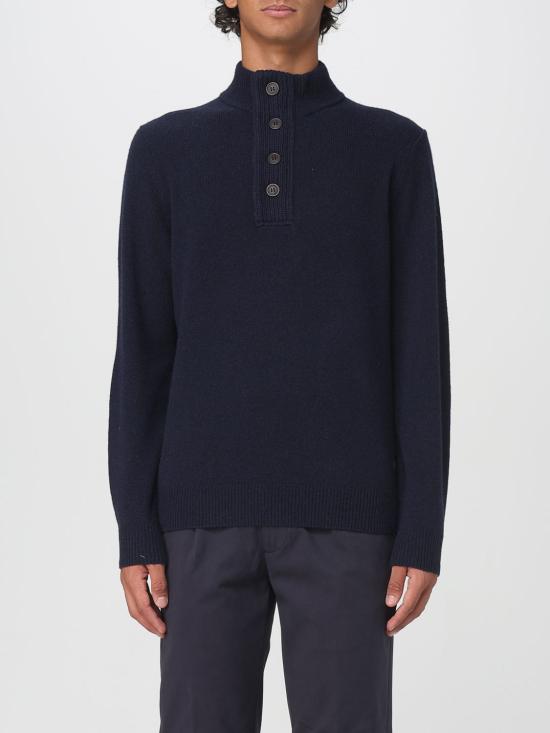 25FW 바버 터틀넥 MKN0585 NY91 Blue