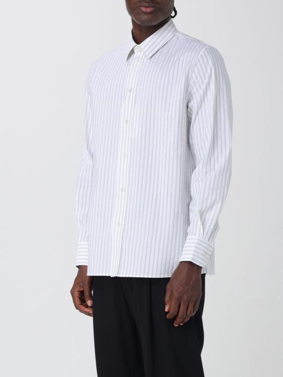 25FW 생로랑 긴팔 셔츠 848033Y5K82 9787 White - SAINT LAURENT