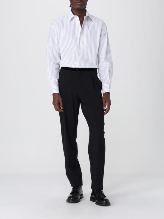 25FW 생로랑 긴팔 셔츠 848033Y5K82 9787 White - SAINT LAURENT