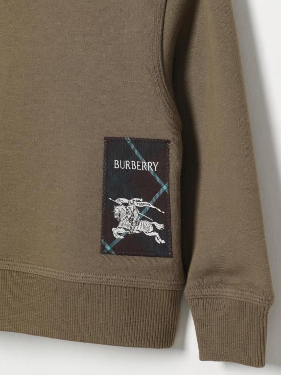 25FW [키즈] 버버리 풀오버 8104259 Green - BURBERRY