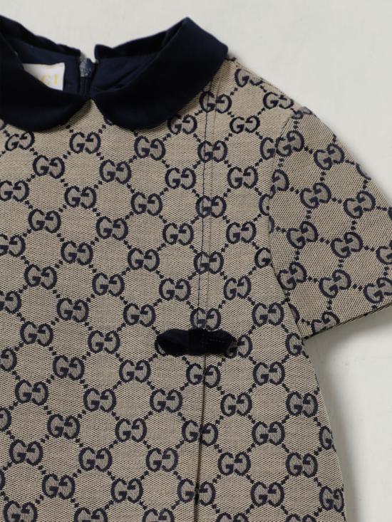 25FW [키즈] 구찌 점프수트 828494XWA2M 9118 Beige - GUCCI