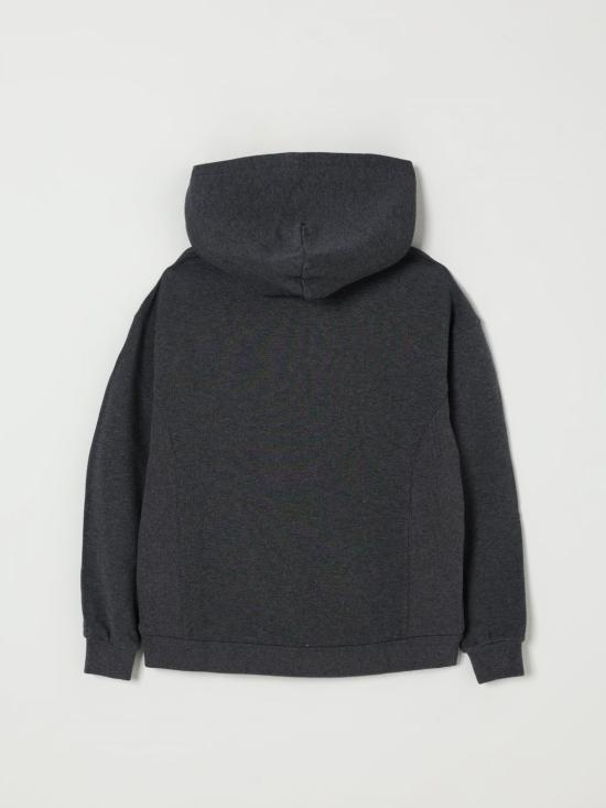 25FW [키즈] 돌체앤가바나 풀오버 L4JWMDG7PDS S8291 Grey - DOLCE & GABBANA