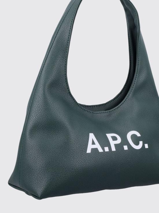25FW 아페쎄 베이비 니논 숄더백 F67027PUABO KAF Green - A.P.C.