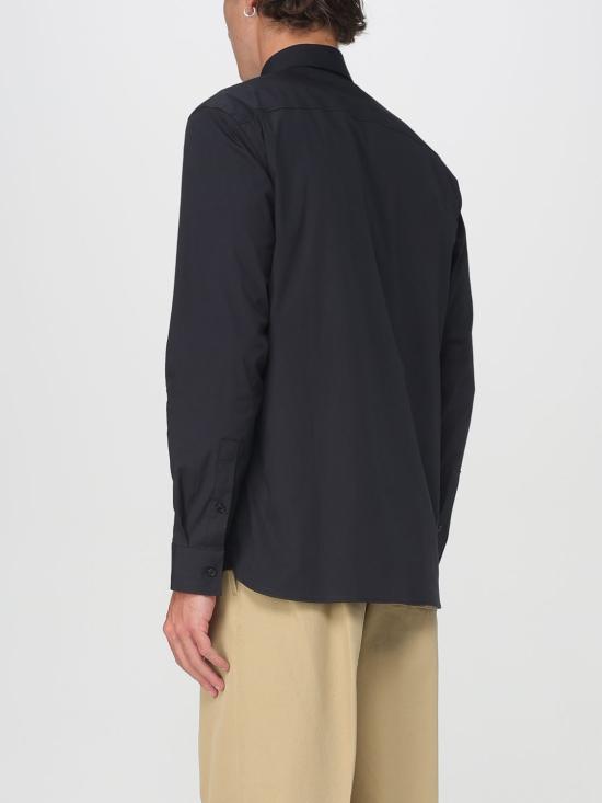 25FW 버버리 스트레치 코튼 셔츠  8071799 Black - BURBERRY