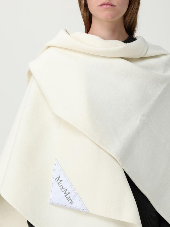 25FW 막스마라 코트 2524546081600 001 White - MAX MARA