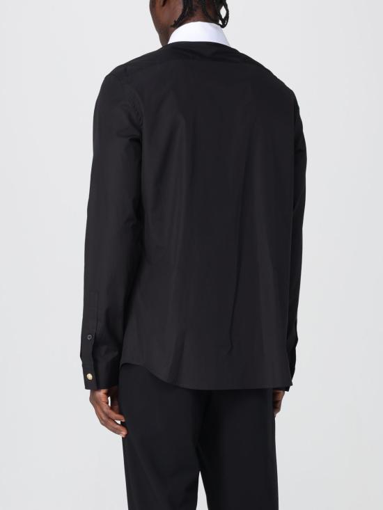 25FW 발망 긴팔 셔츠 FH1HS462CE48 EAB Black - BALMAIN