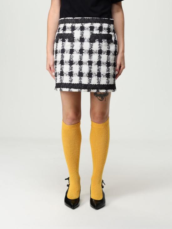 25FW 모스키노 숏 스커트 01025557 1002 Natural