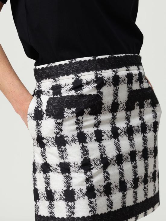 25FW 모스키노 숏 스커트 01025557 1002 Natural - MOSCHINO