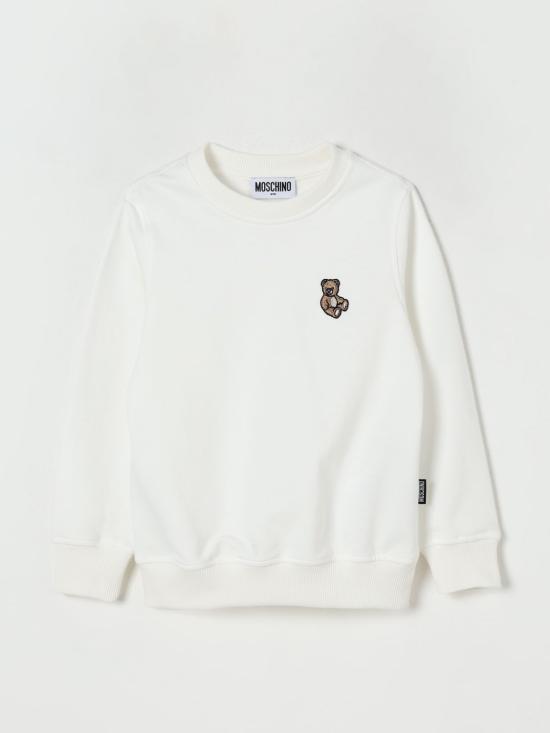 25FW [키즈] 모스키노 풀오버 HRF08VLCA40 10063 White